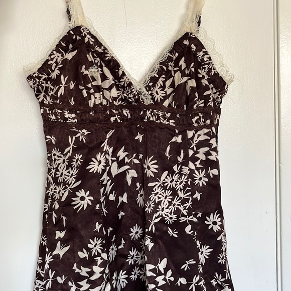 brown butterfly dress urban outfitters Butterfly Dress